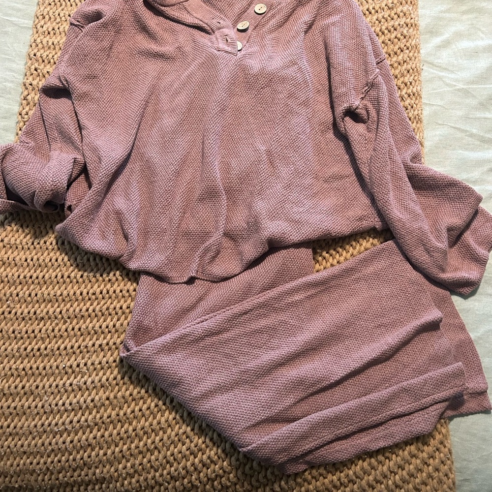 Women's Mauve Lounge Set